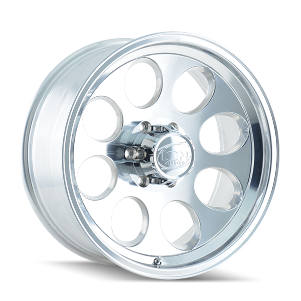 Ion Alloy 171 Black Wheel with Machined Lip 15x10/5x139.7mm 