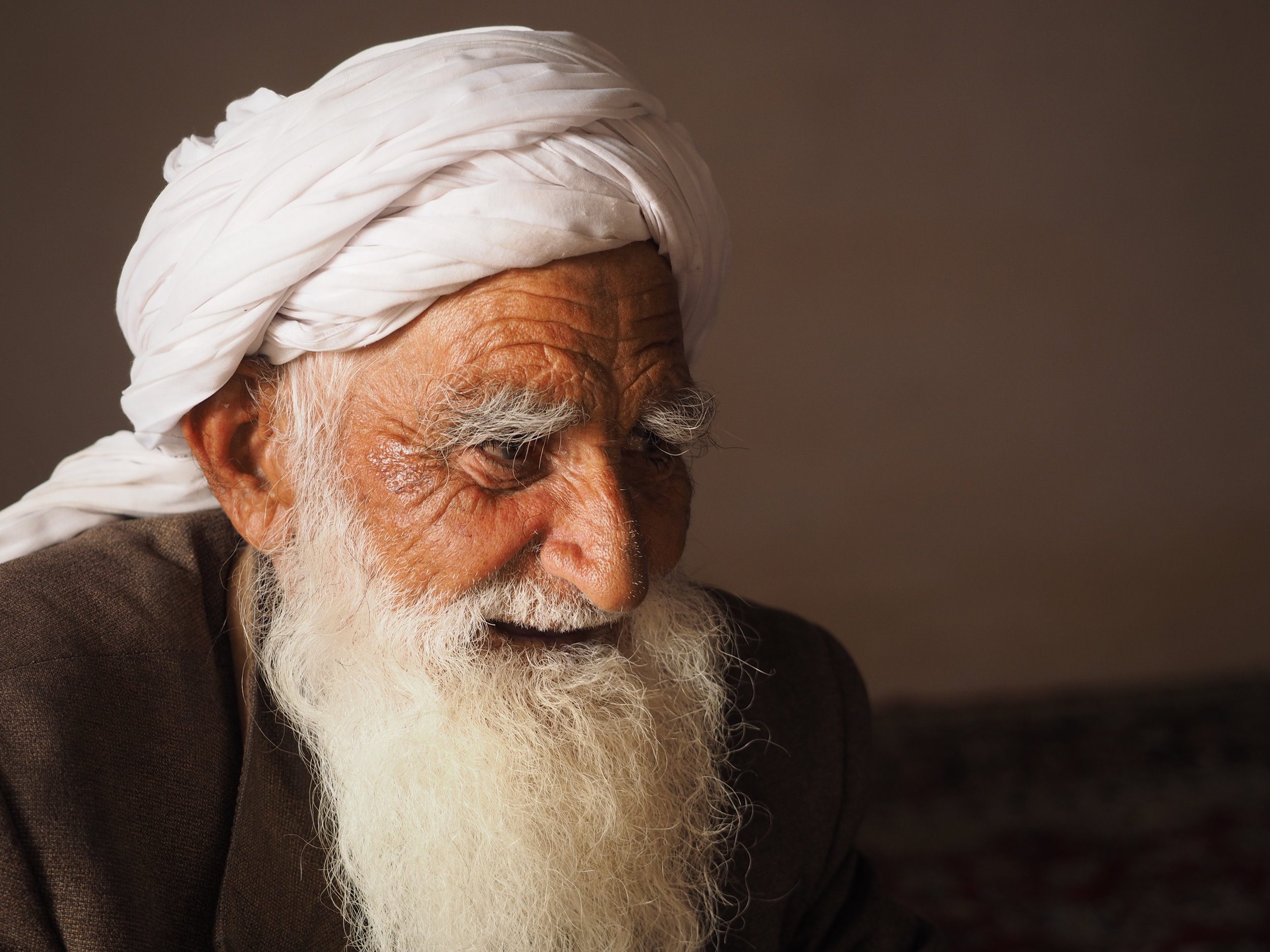 A Sufi at a mosque. He was kind enough to bless our token Muslim by spitting on her. Unfortunately I missed out.
