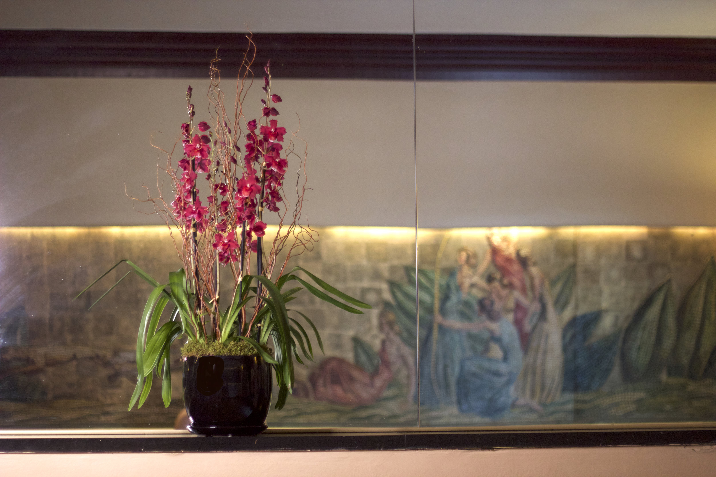 Philosophie Floral Lobby Orchid Arrangement