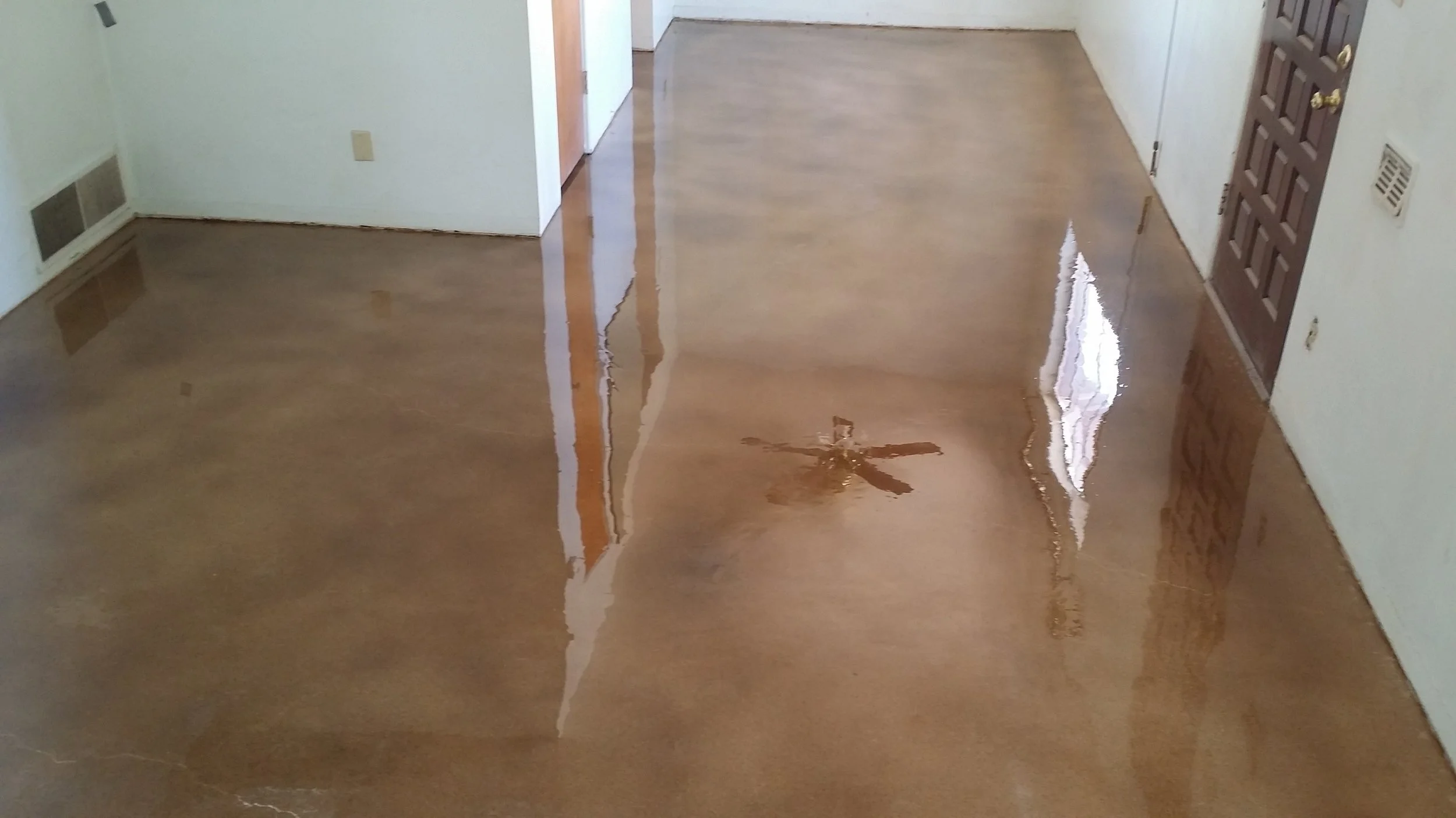 Stained Concrete Patio