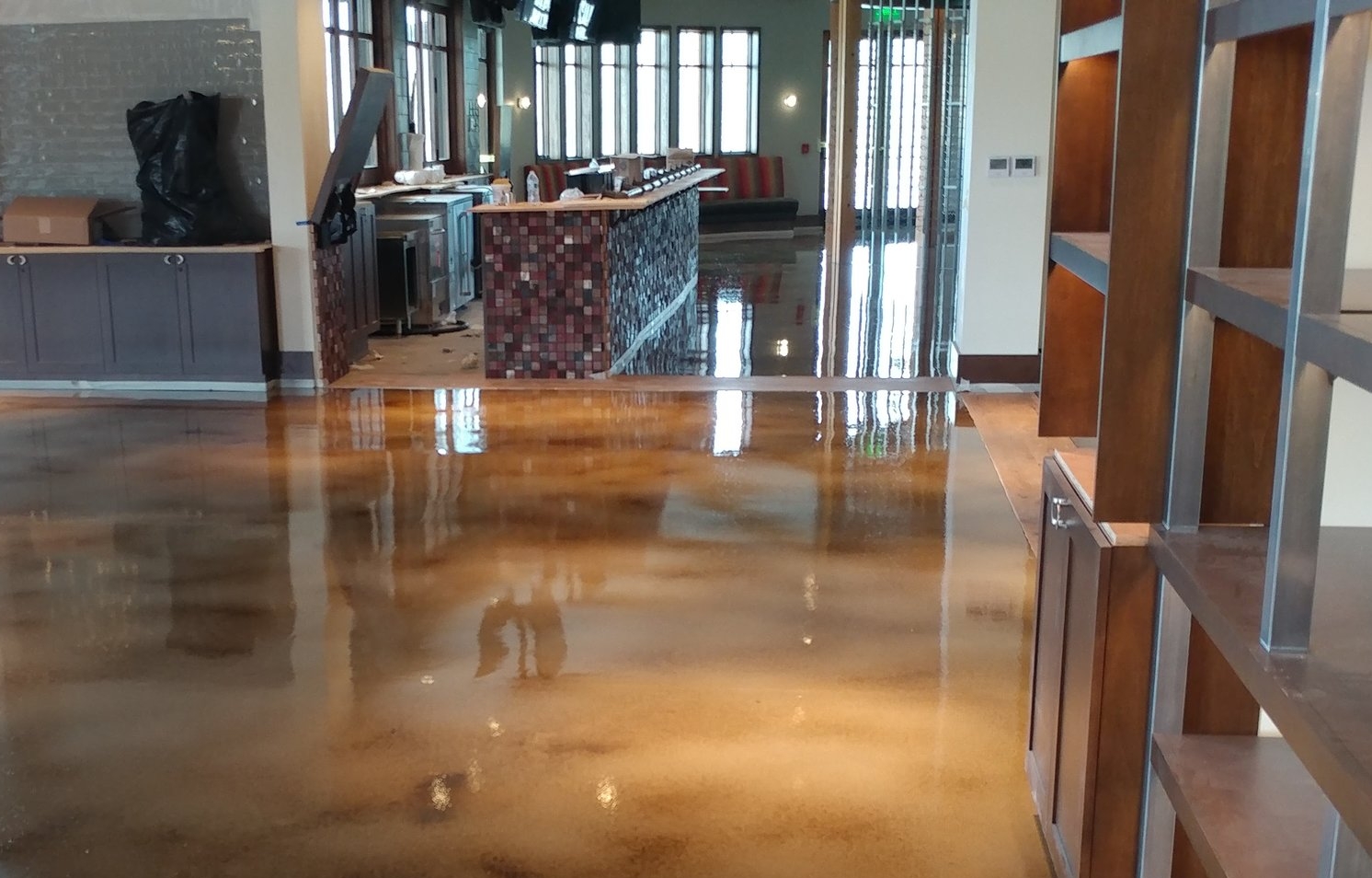 Stained Concrete Patio