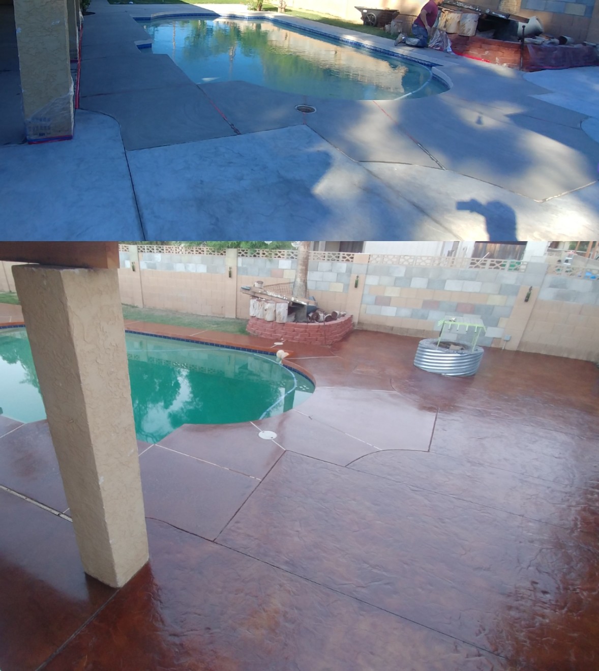 Stained Concrete Durable Modern Seamless