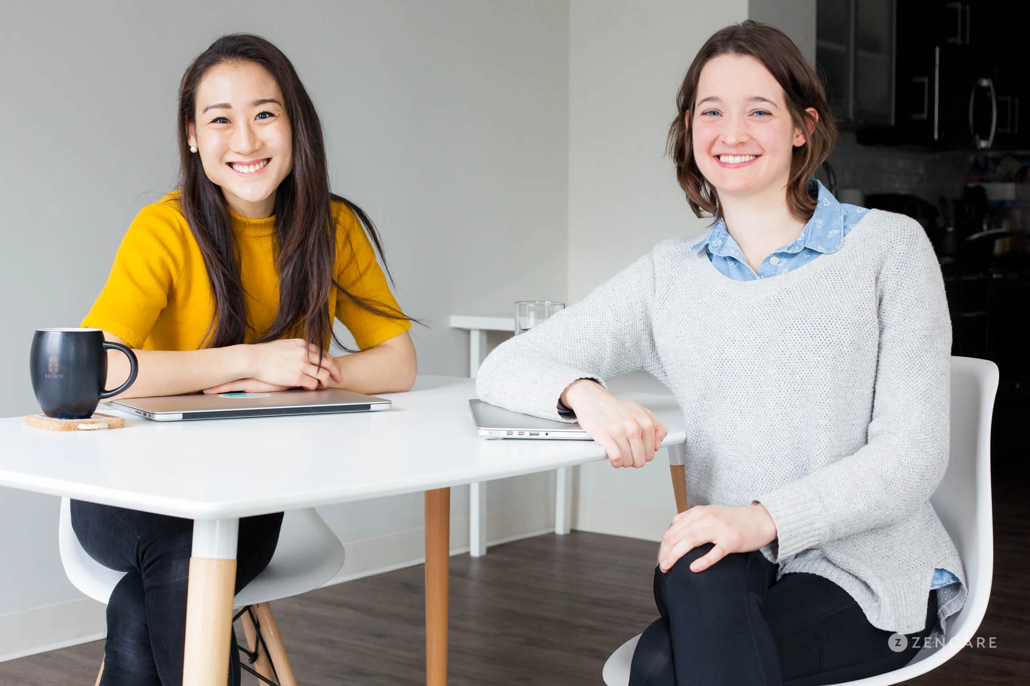 Yuri Tomikawa (left) and Maggie Jordan (right) of Zencare