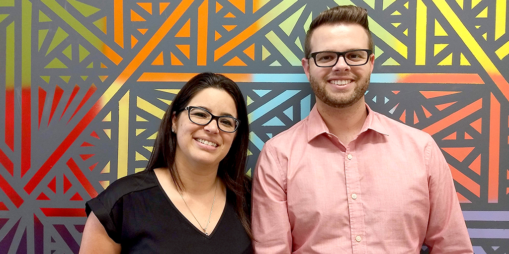 ViduAI founders and CIC Miami members Anabetsy Rivero, left, and James Termini. Photo courtesy of ViduAI.