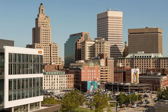 In the heart of the Jewelry District in Providence, Rhode Island
