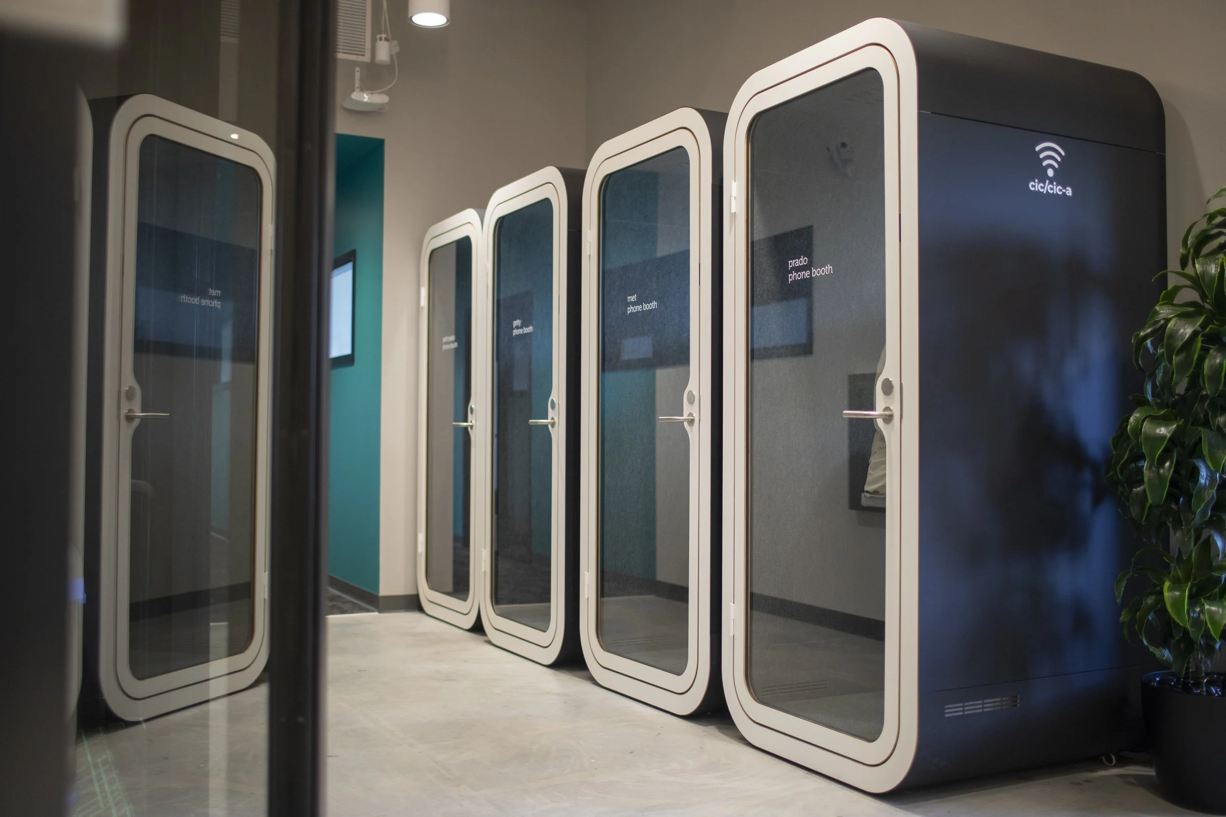 Phone booths