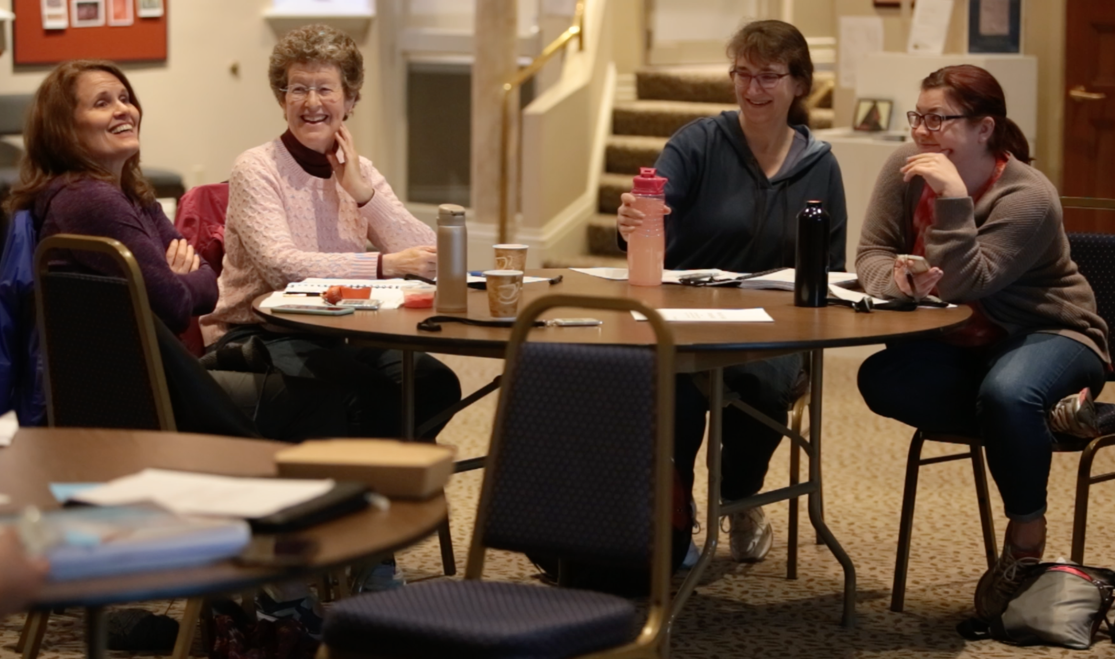 four laughers at 1st unitarian.png