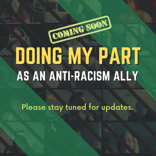 Doing My Part as an Anti-racism Ally