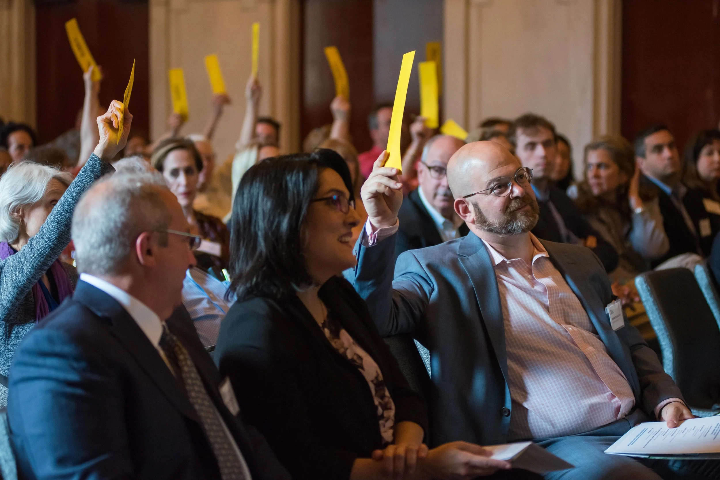 Residents, business and property owners vote on the 2019 slate of directors. 