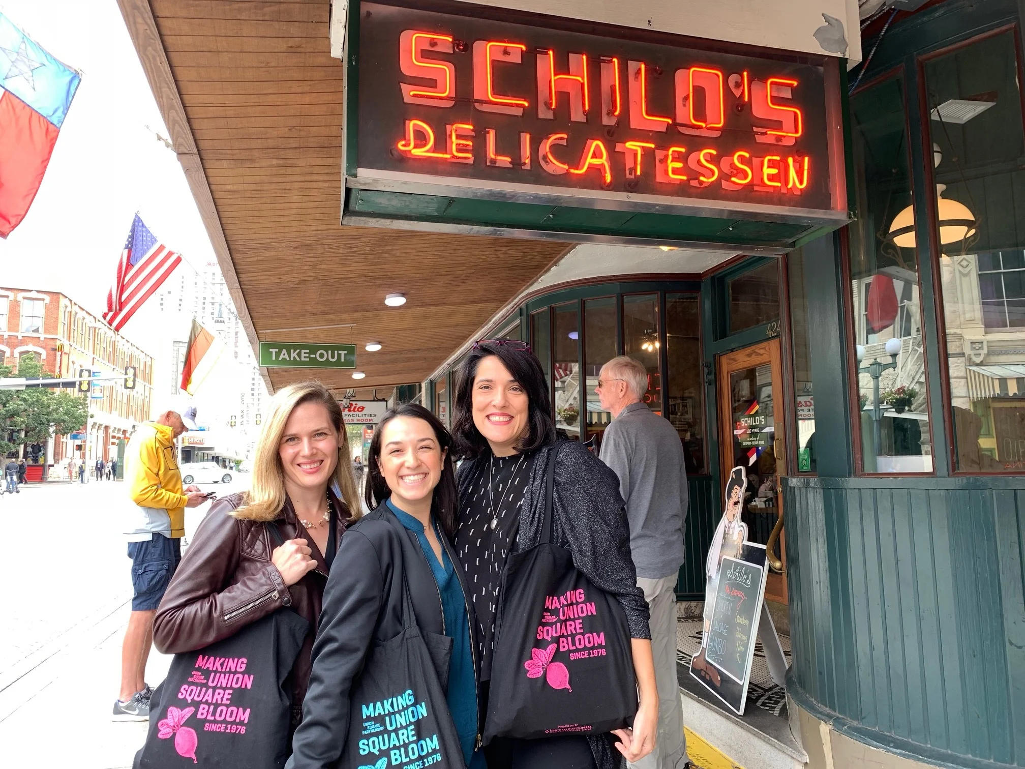 Union Square Partnership team at IDA in San Antonio, Texas
