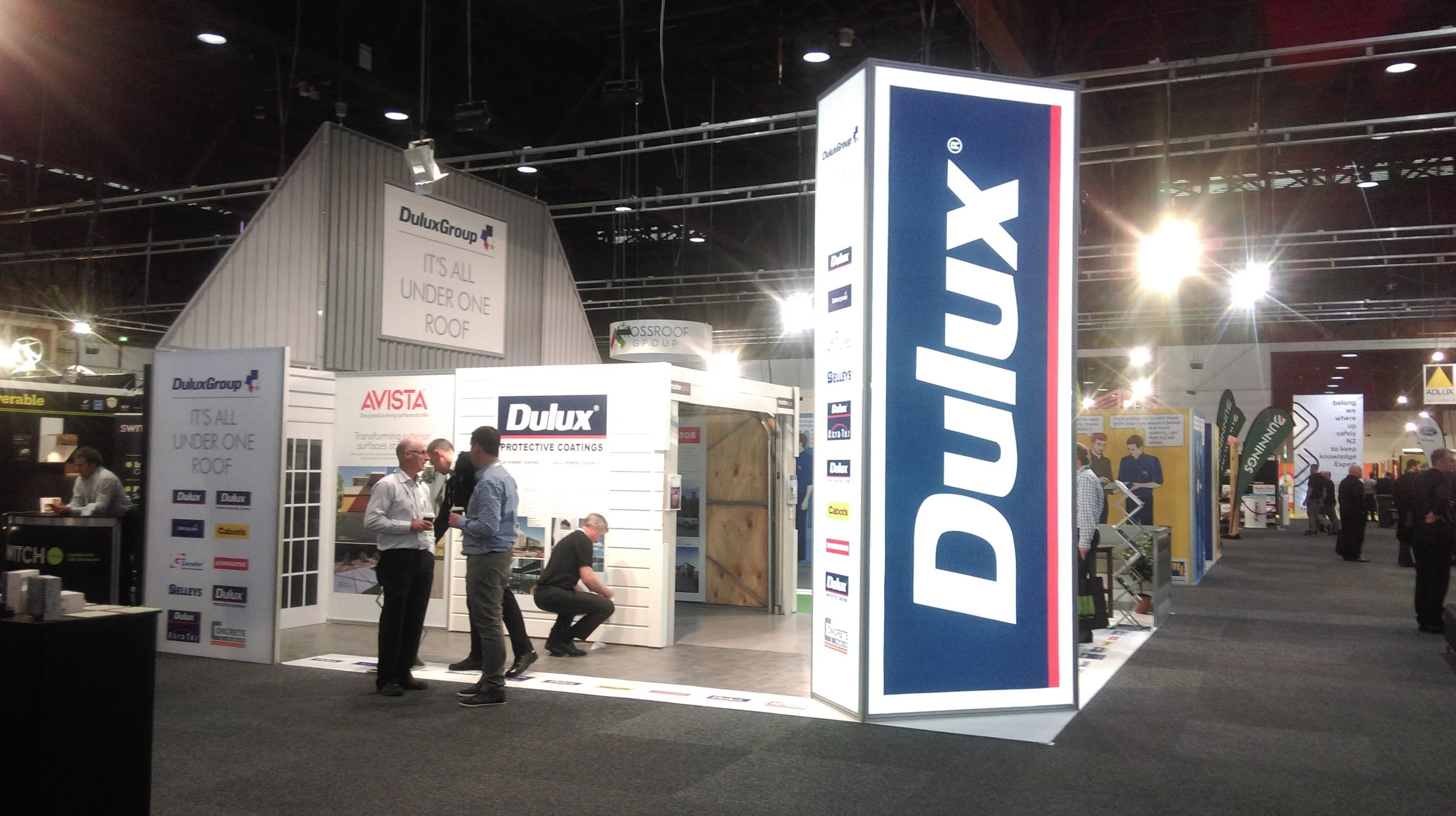 Deluxe Exhibition Stand at the HomeShow
