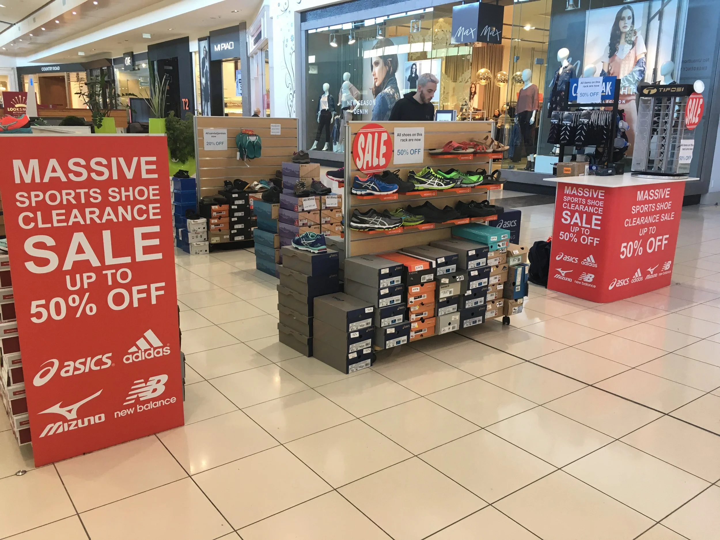 Shoe Clinic Pop Up Retail