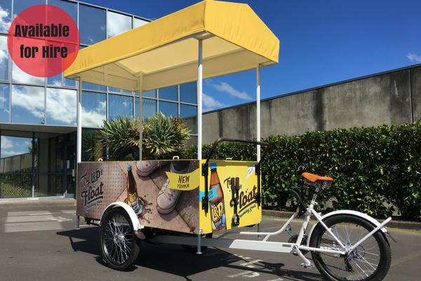 ZM/ L&amp;P Sampling Vendor Bike - NOW AVAILABLE TO HIRE - Click to enquire