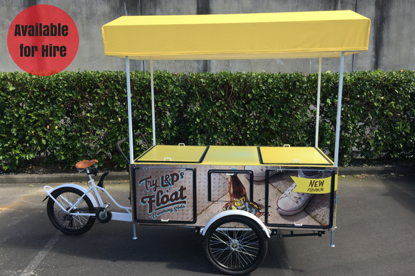 ZM/ L&amp;P Sampling Vendor Bike - NOW AVAILABLE TO HIRE - Click to enquire