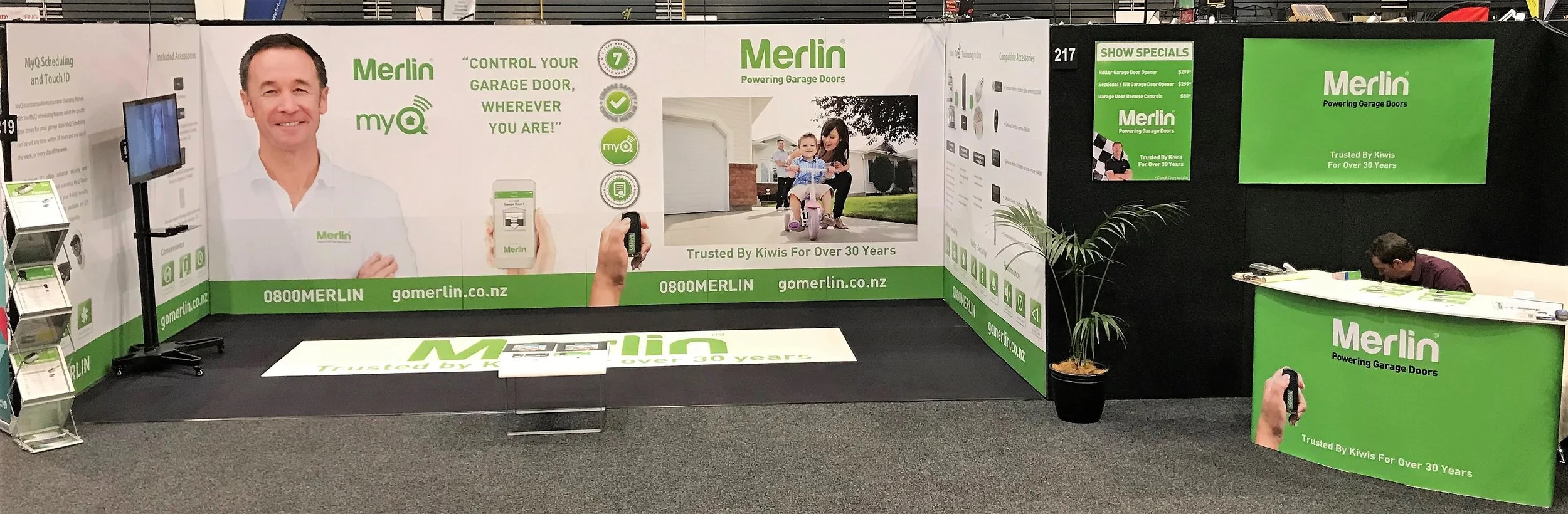Merlin Exhibition Stand