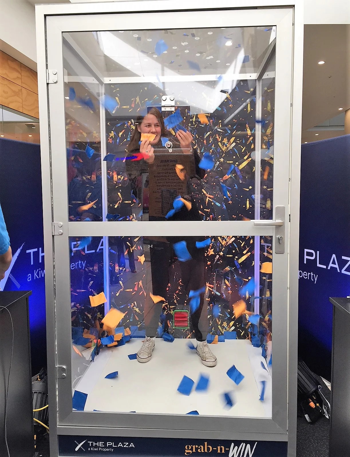 Kiwi Properties Cash Grab Booth