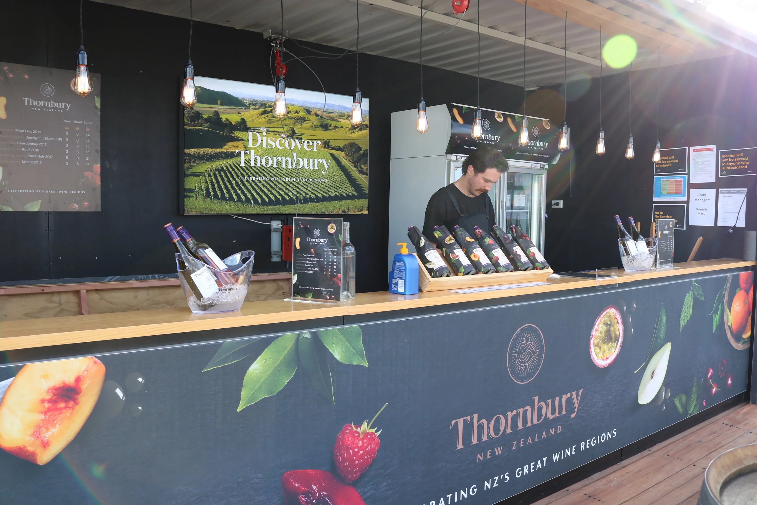 Villa Maria - Container Branding