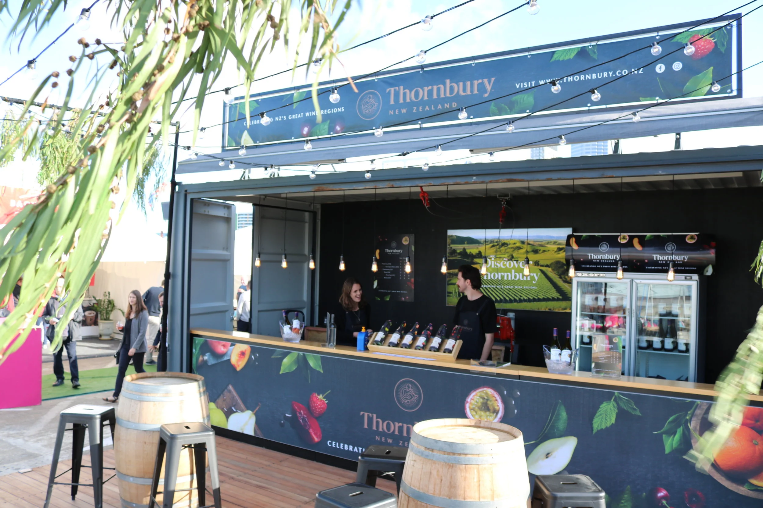 Villa Maria - Container Branding