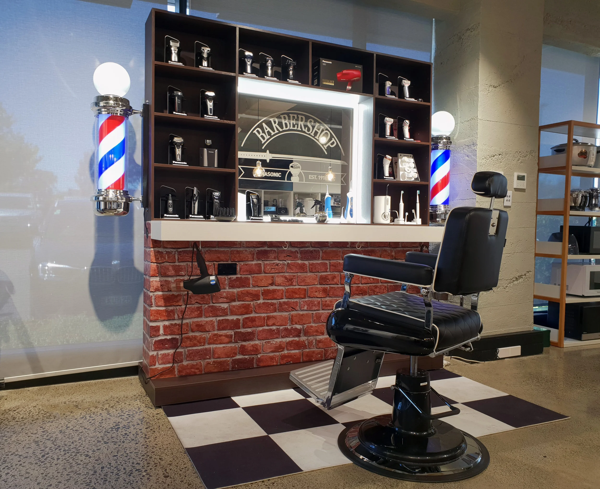 Panasonic Barber’s Booth