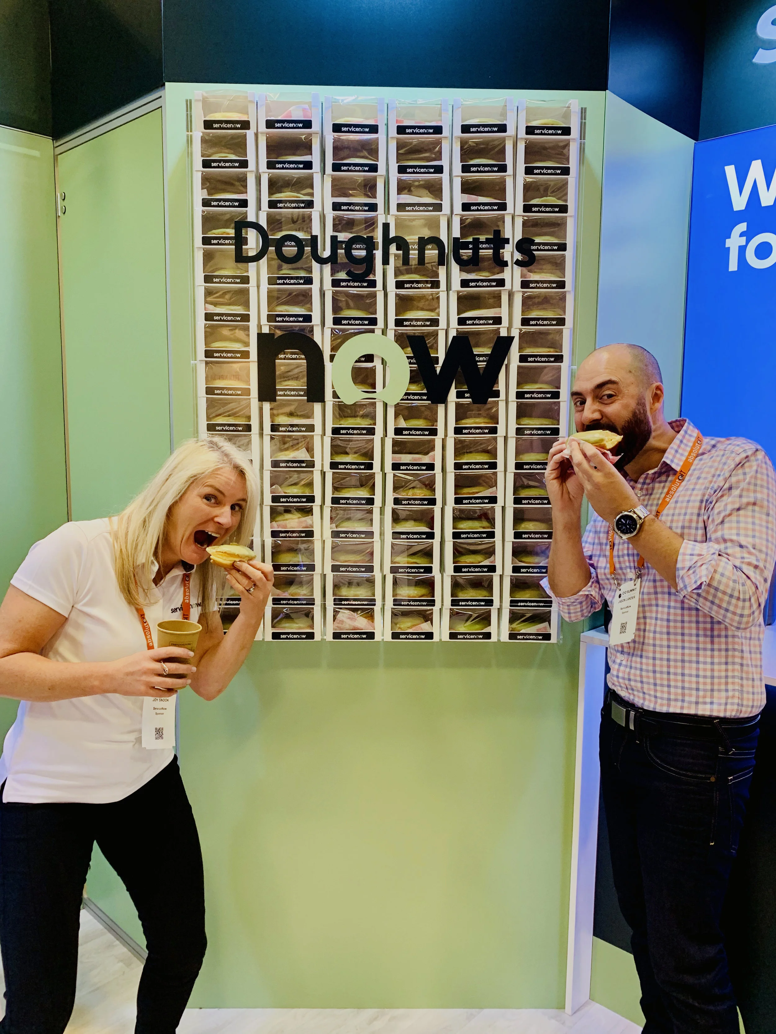 Doughnut Wall - Service Now CIO 2019