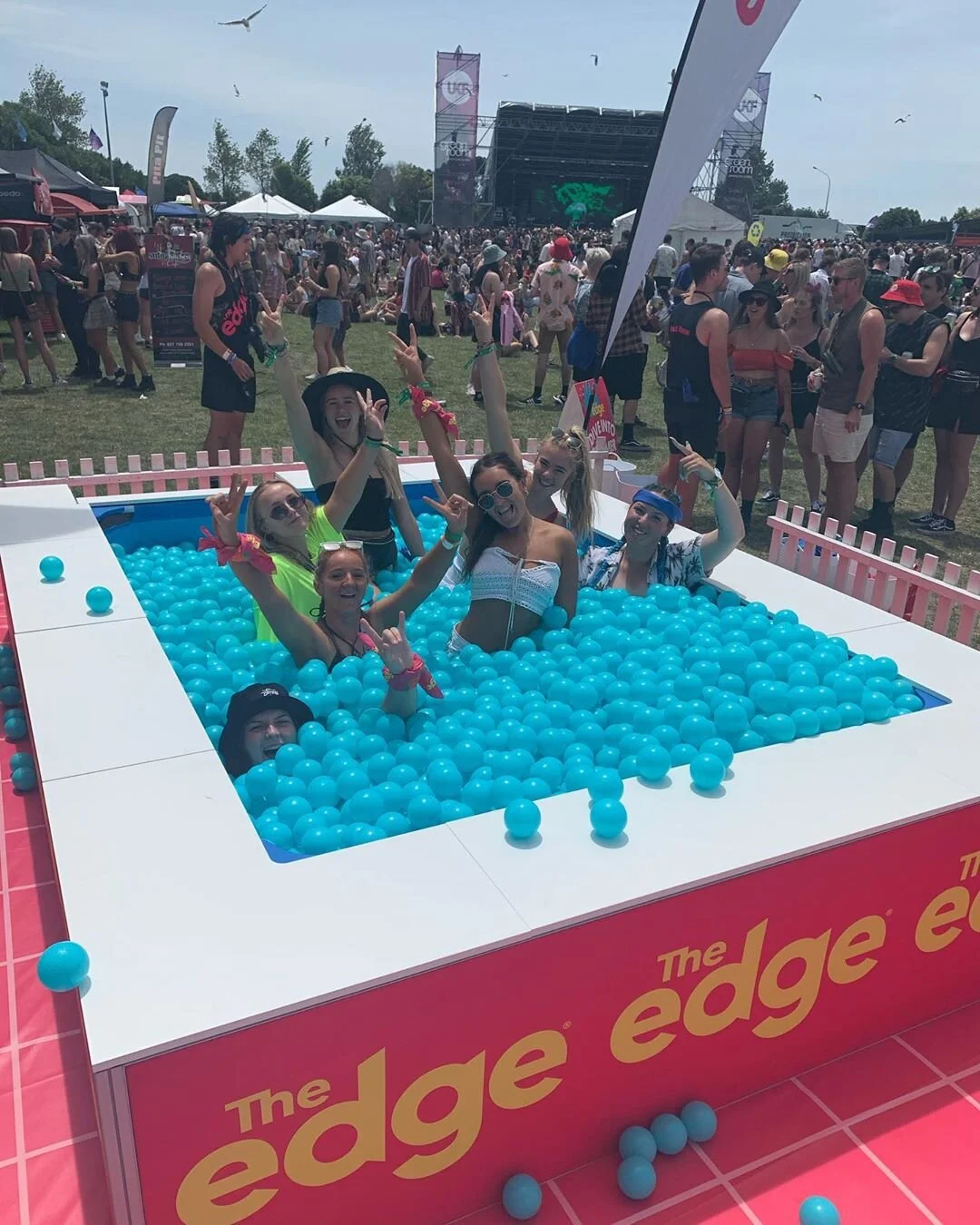 The Edge Ball Pool Summer Activation