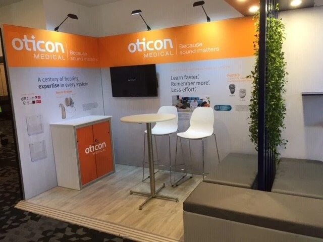 Oticon Medical Exhibition Stand