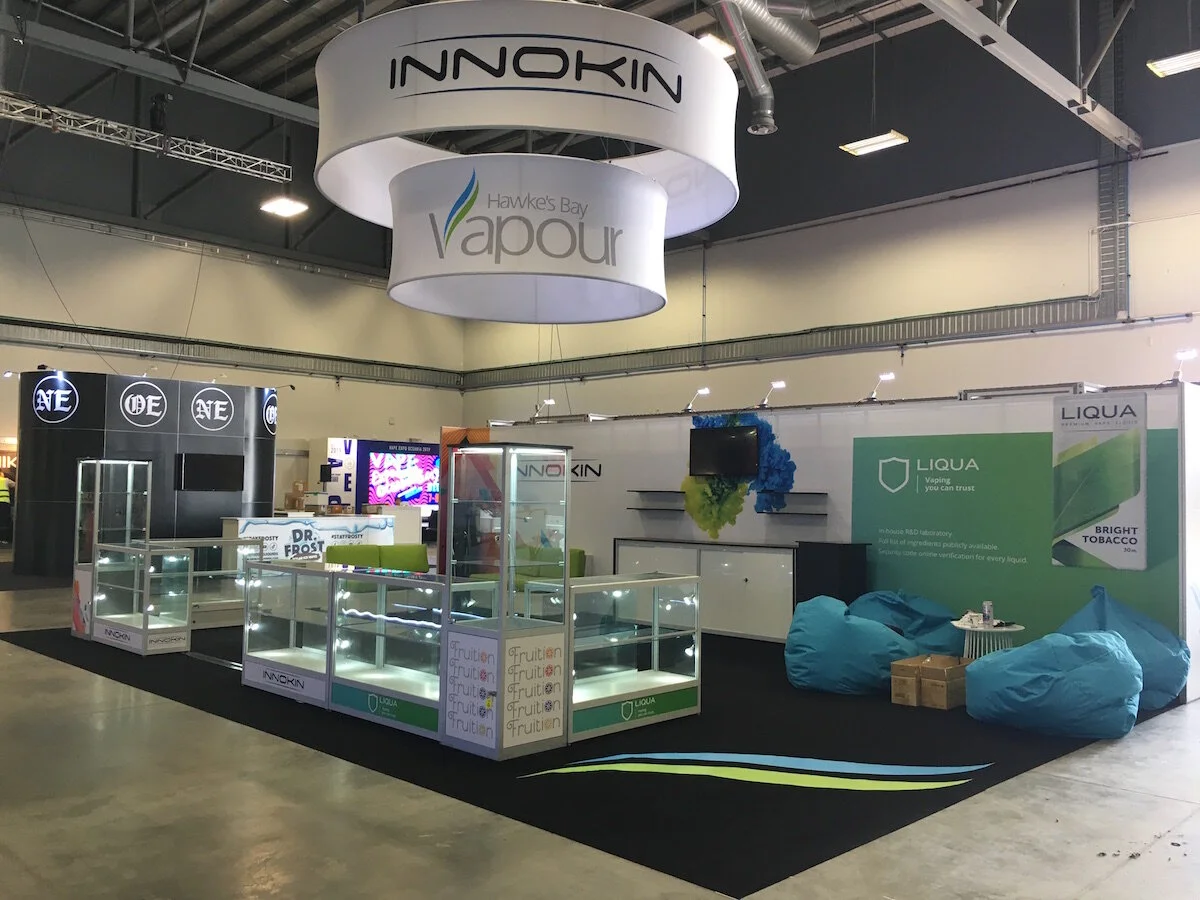 Vapour Exhibition Stand and Build