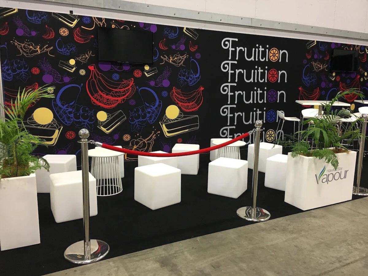 Vapour Exhibition Stand and Build