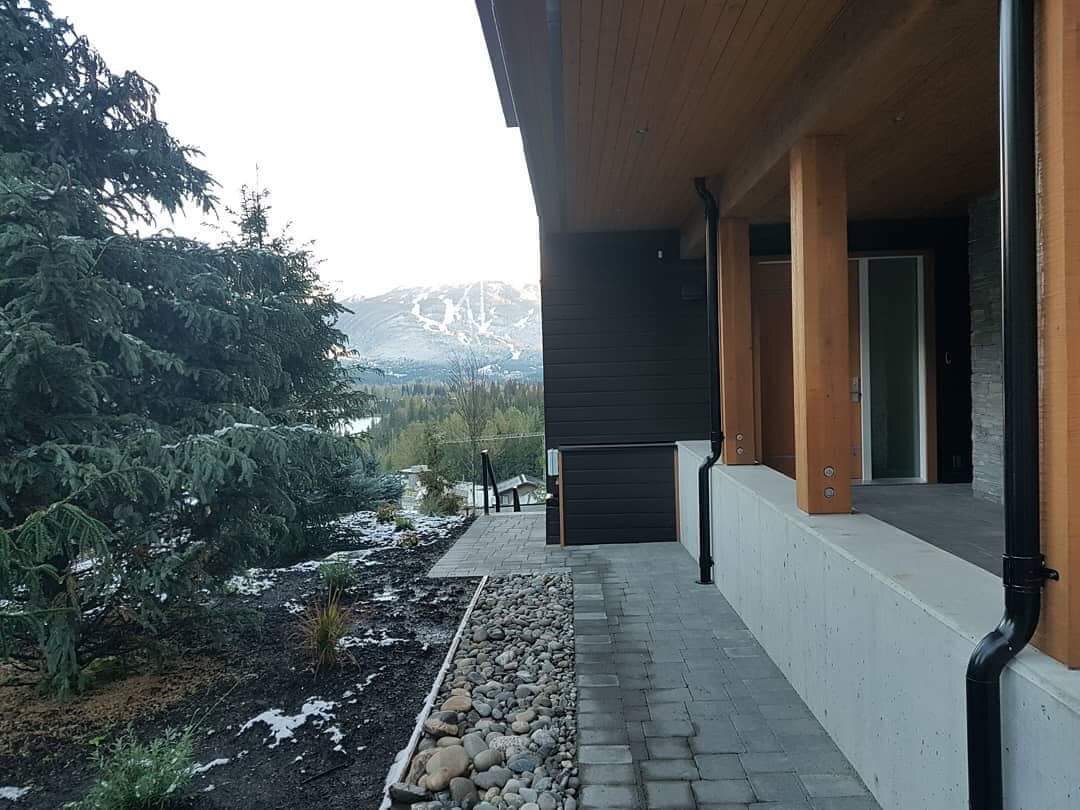 Custom home in Baxter Creek in Whistler