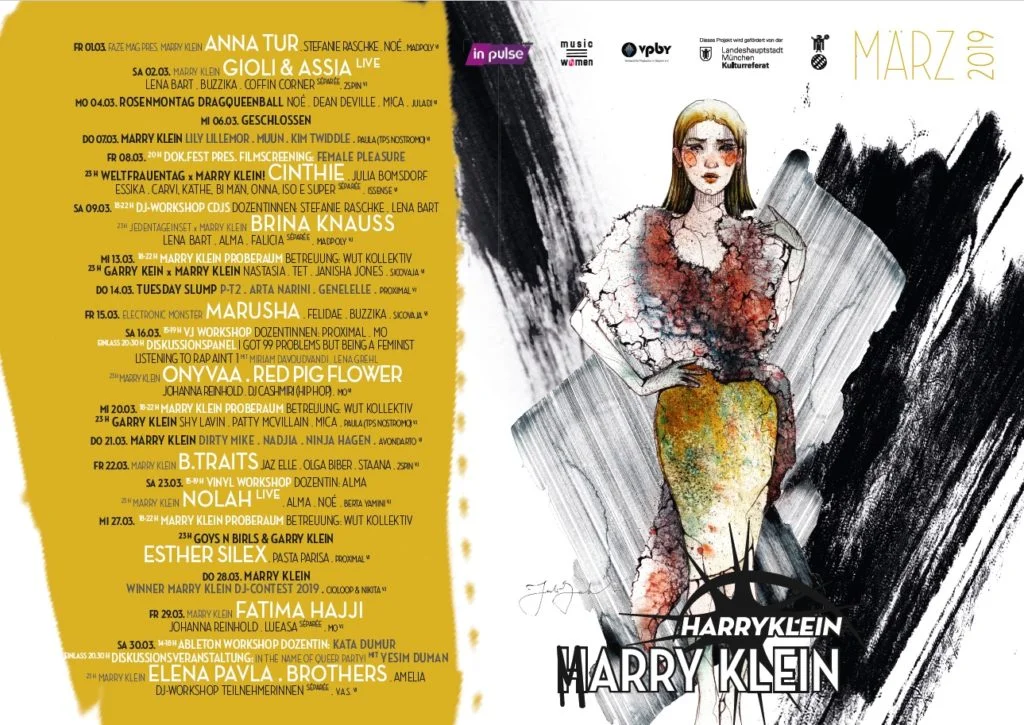 Marry Kleins Line-up kann sich sehen lassen.
