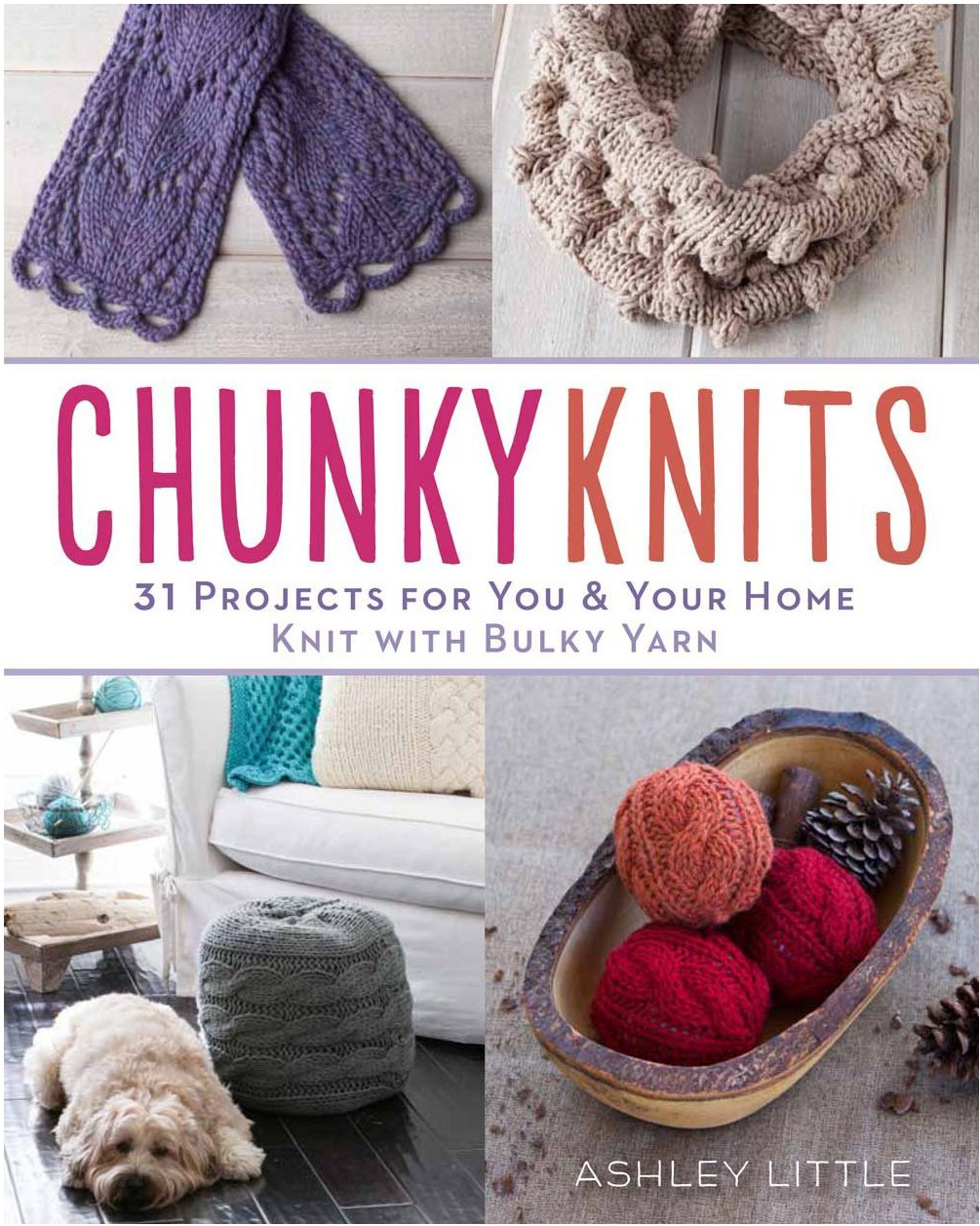 Chunky Knits Pillow and Footstool