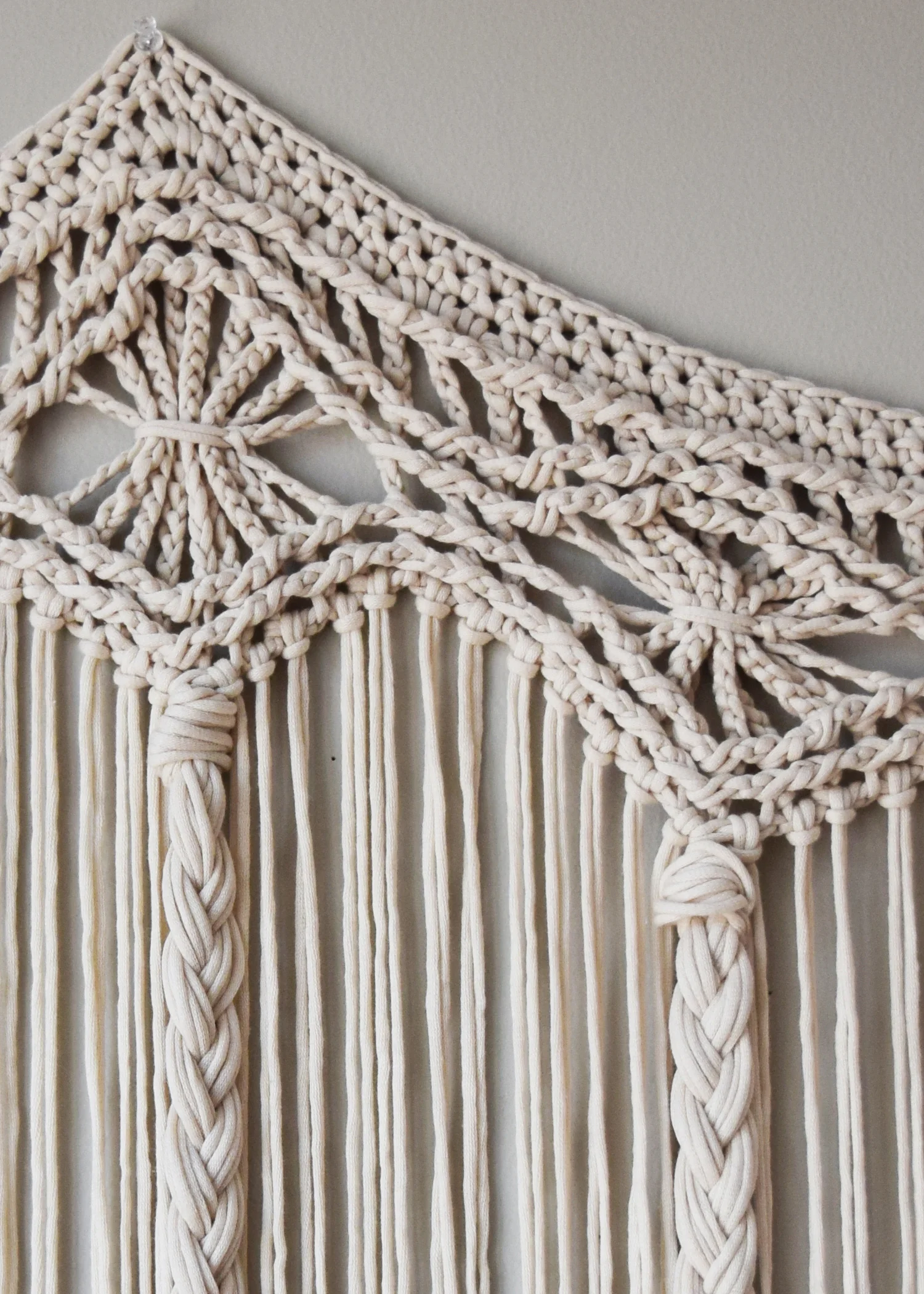 Crochet Macrame Curtain (2019002)