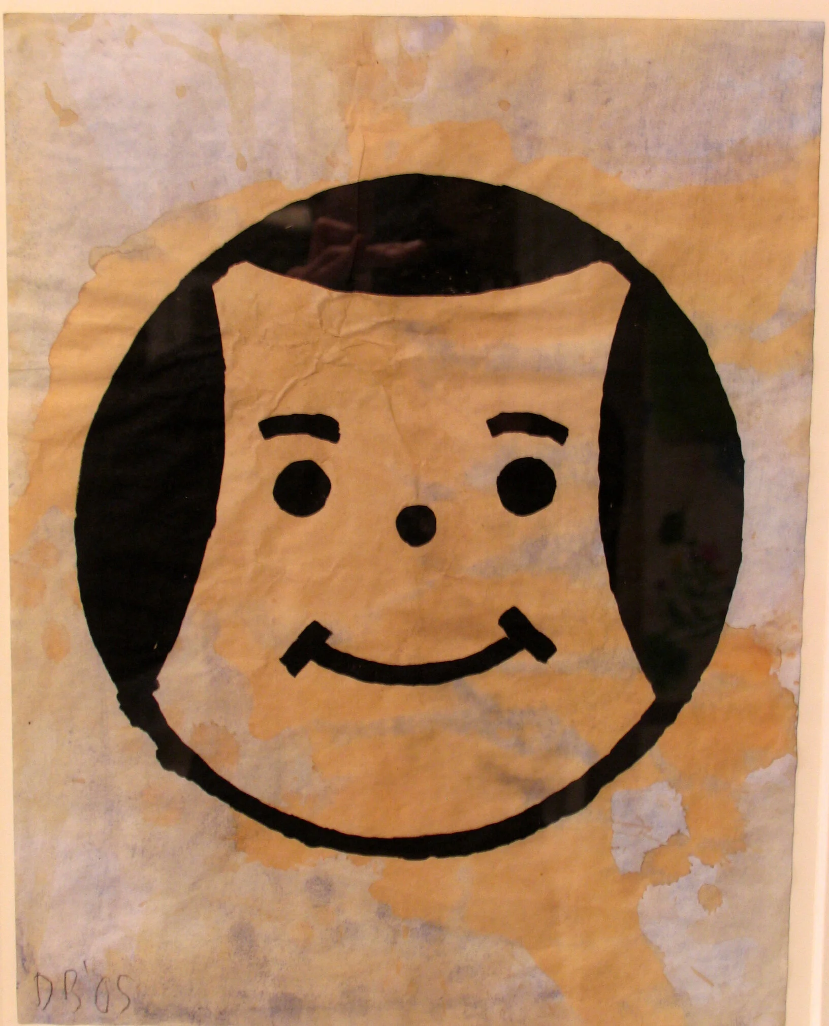 Head by Donald Baechler