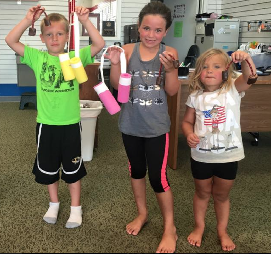 These ninjas had a blast making their very own nun-chucks at Ninja Night!