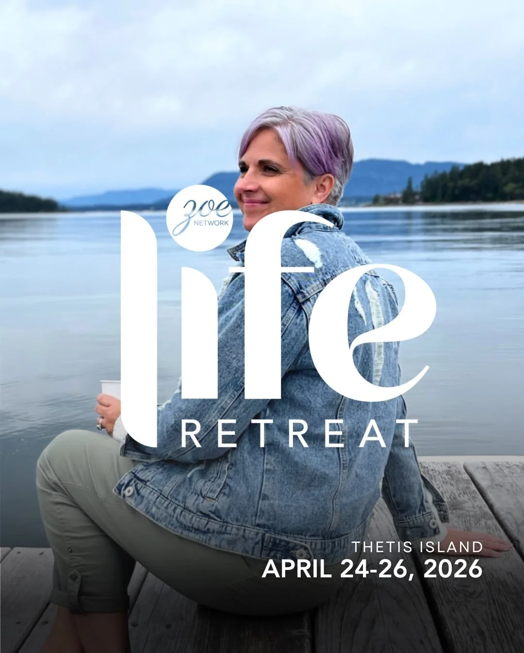 ZOE LIFE RETREAT // We are just weeks away form our upcoming ZOE Life Retreat happening April 24-26, 2026. 🙌Join us on Thetis Island @capernwrayharbour for an incredible weekend of worship, connection &amp; restoration. 🏞️Registration is still open