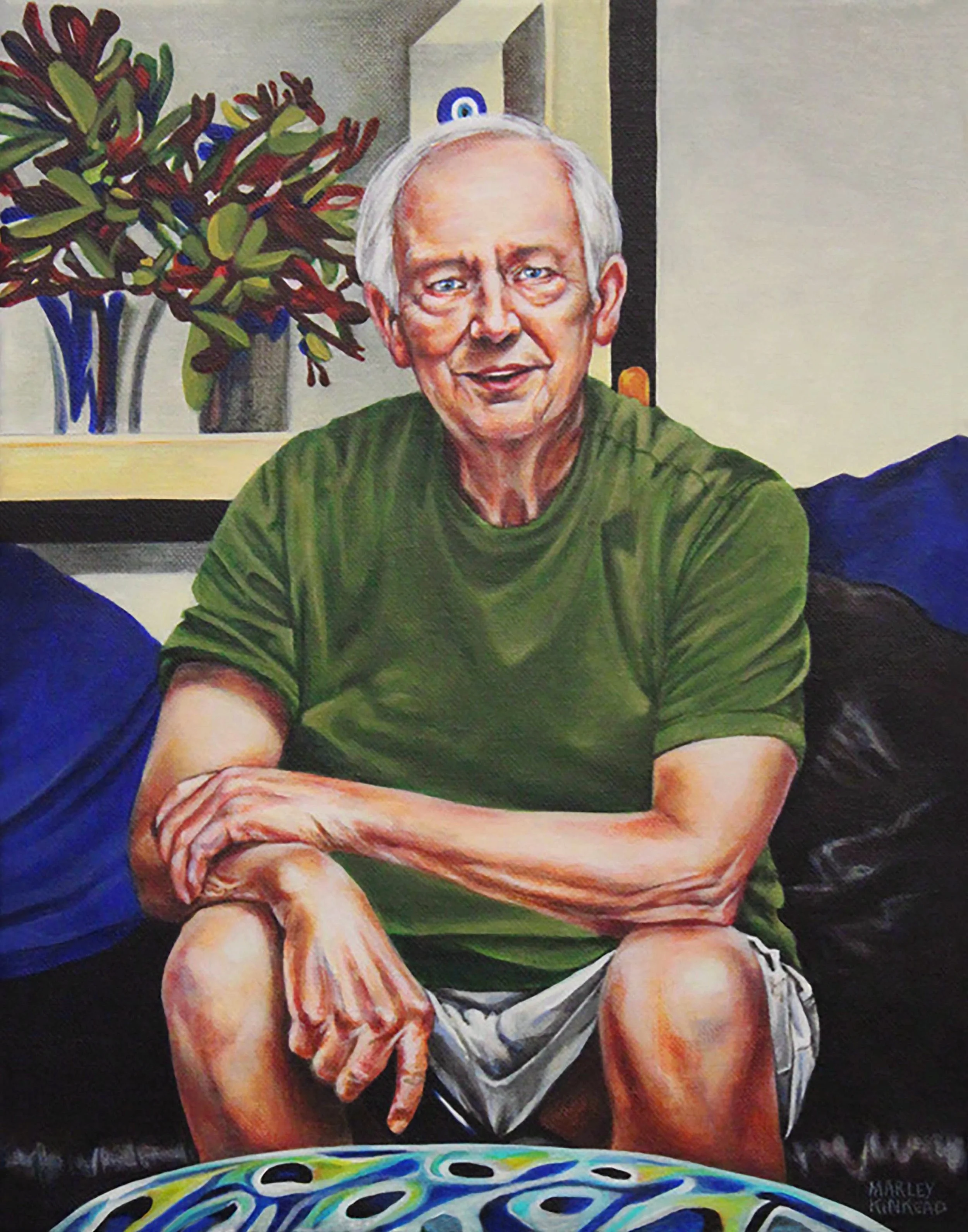 Baba, 2022 (14x11in) Acrylic on Canvas.jpeg