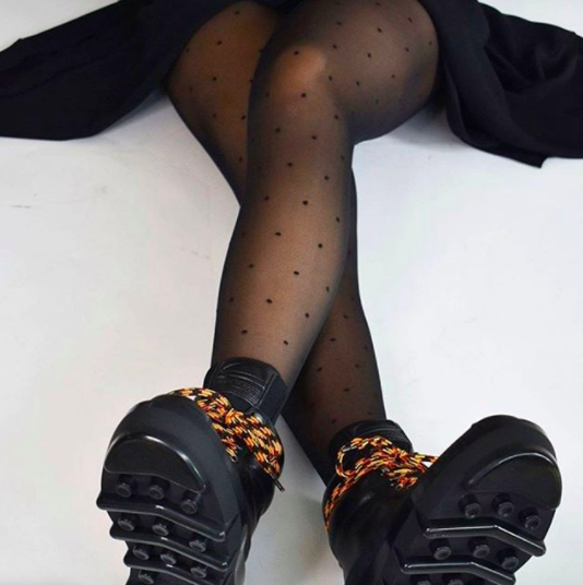 Swedish Stockings Doris Dots — One 