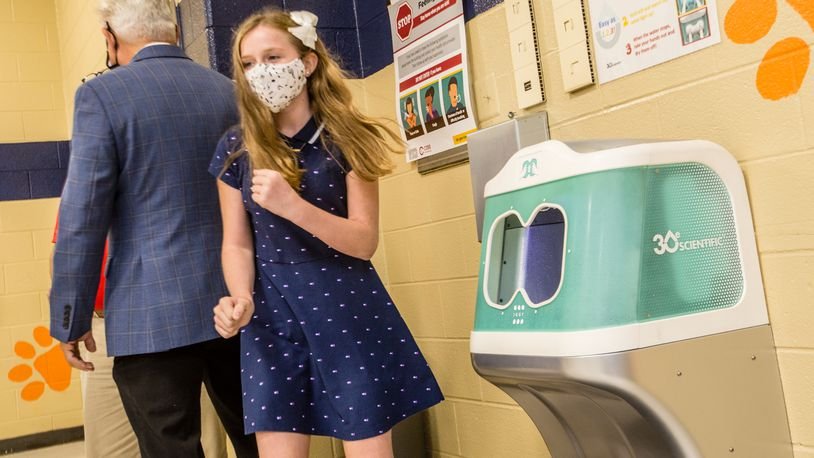 Cobb schools’ hand-rinsing stations malfunctioned more than 100 times