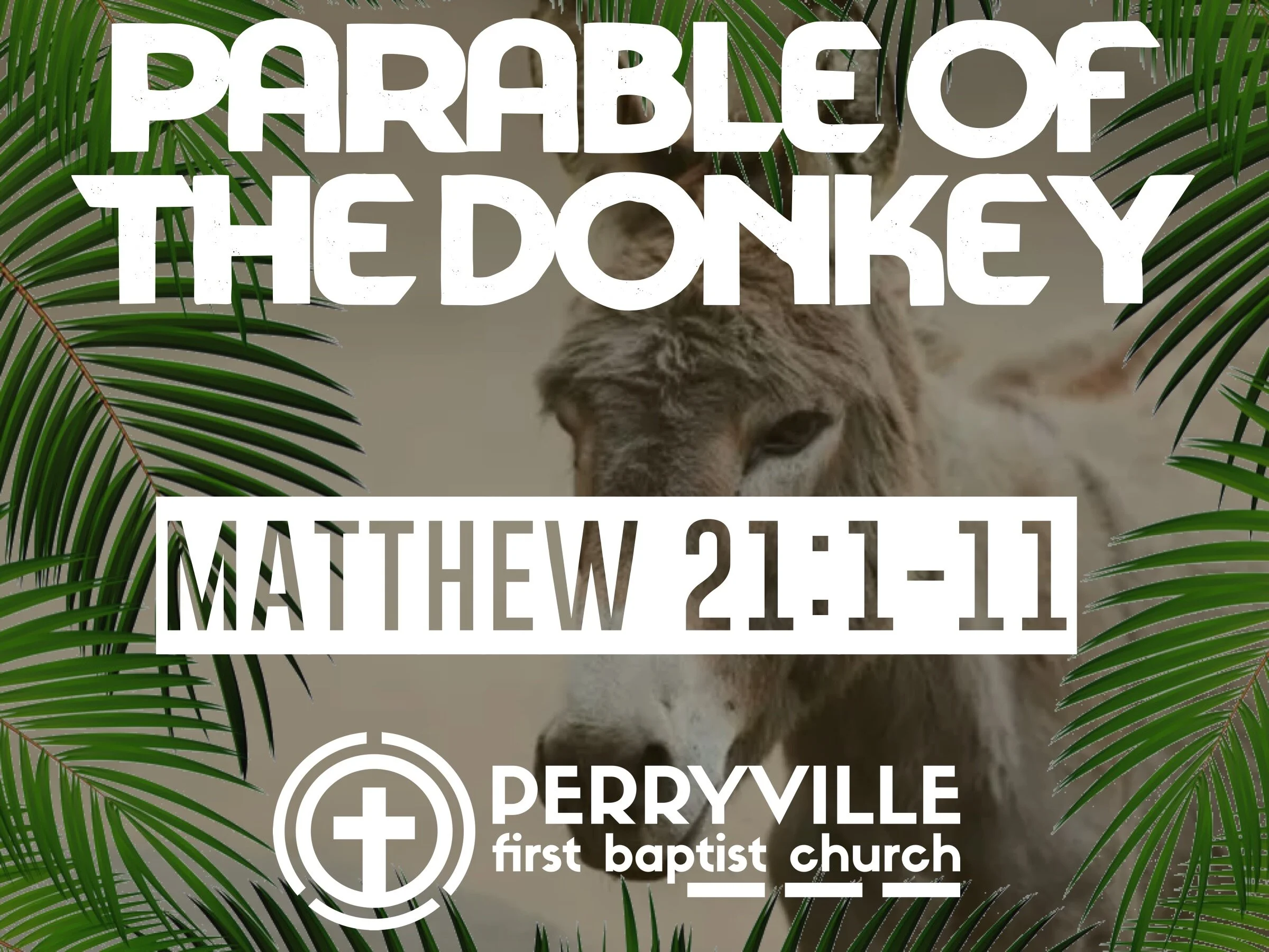 *The Parable of the Donkey | Matthew 21:1-11 | Podcast