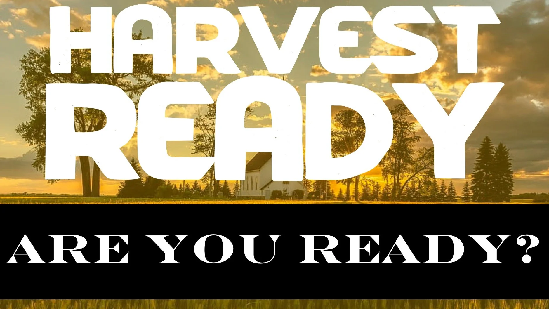 Harvest Ready #6 | Are You READY?