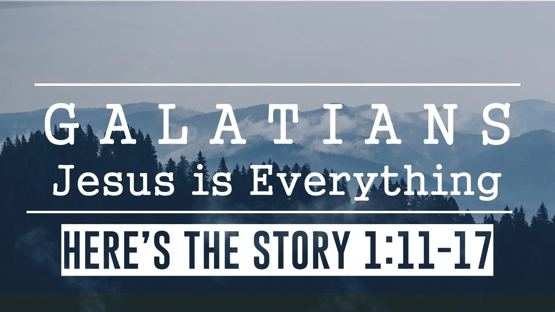 Galatians 1:11-17 | Here's The Story