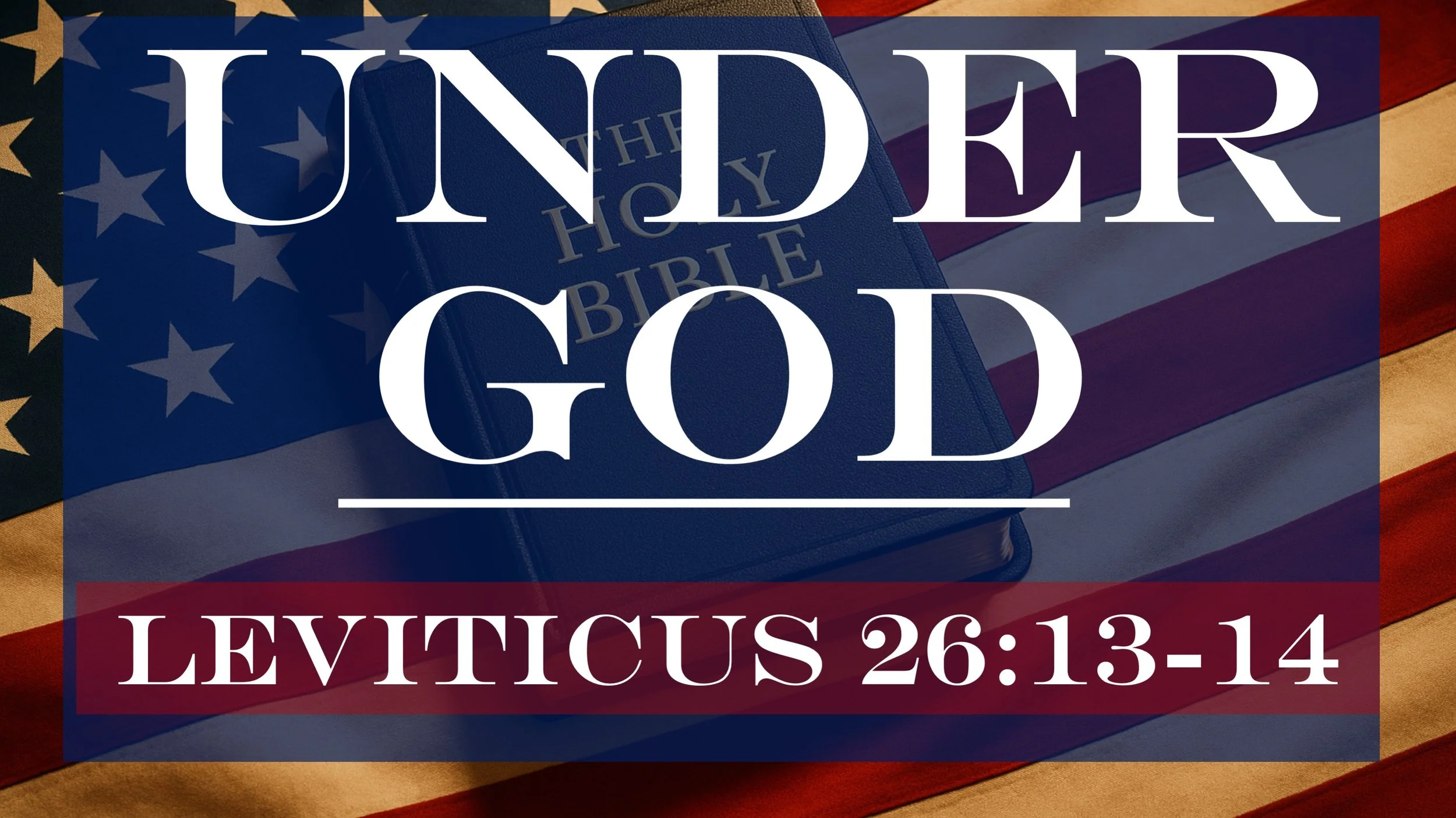 Under God | Leviticus 26:13