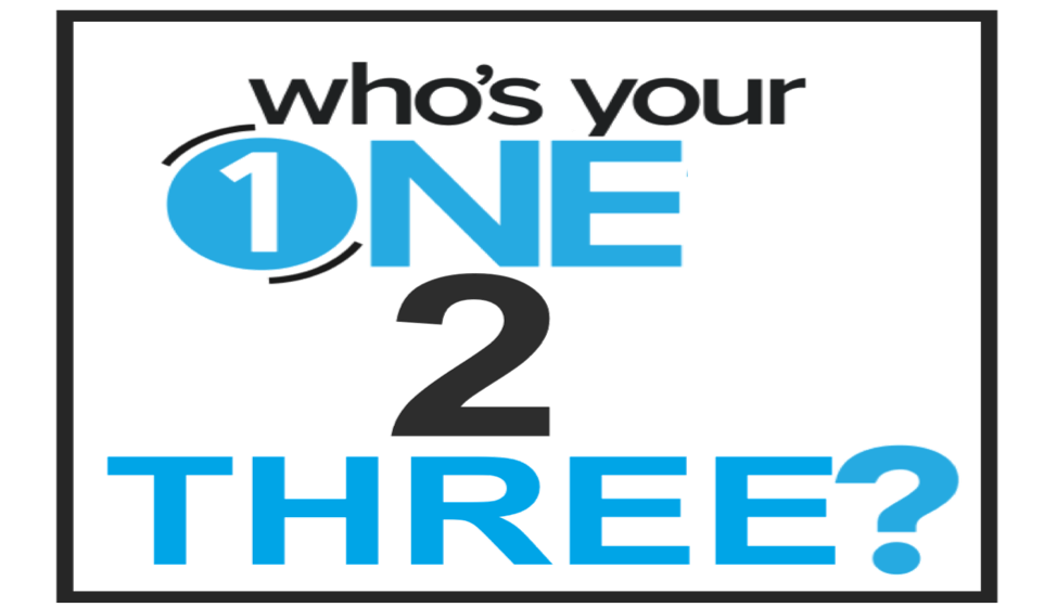 Who's Your One 2 Three?