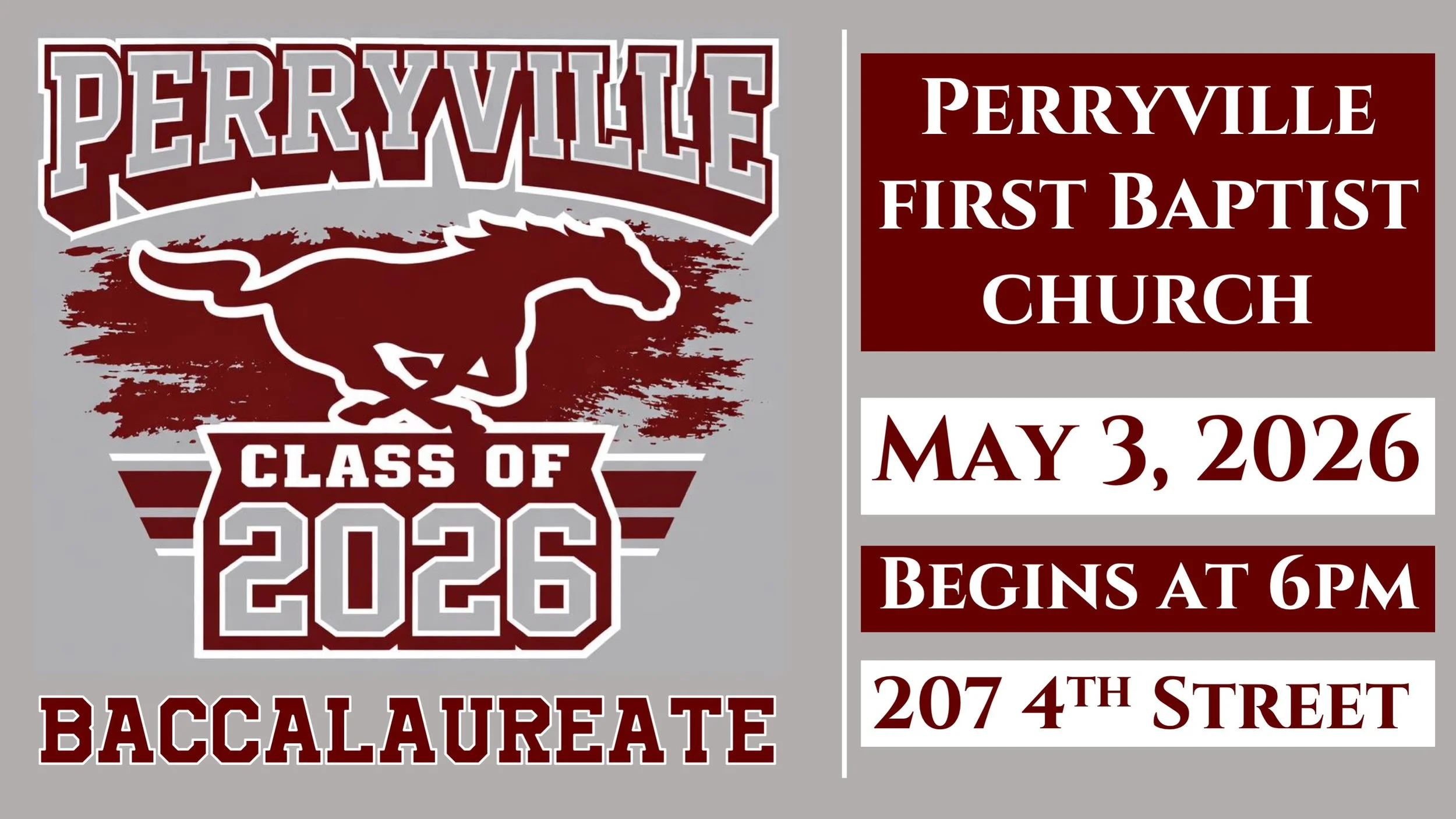  Baccalaureate | Class of 2026 | Perryville High School