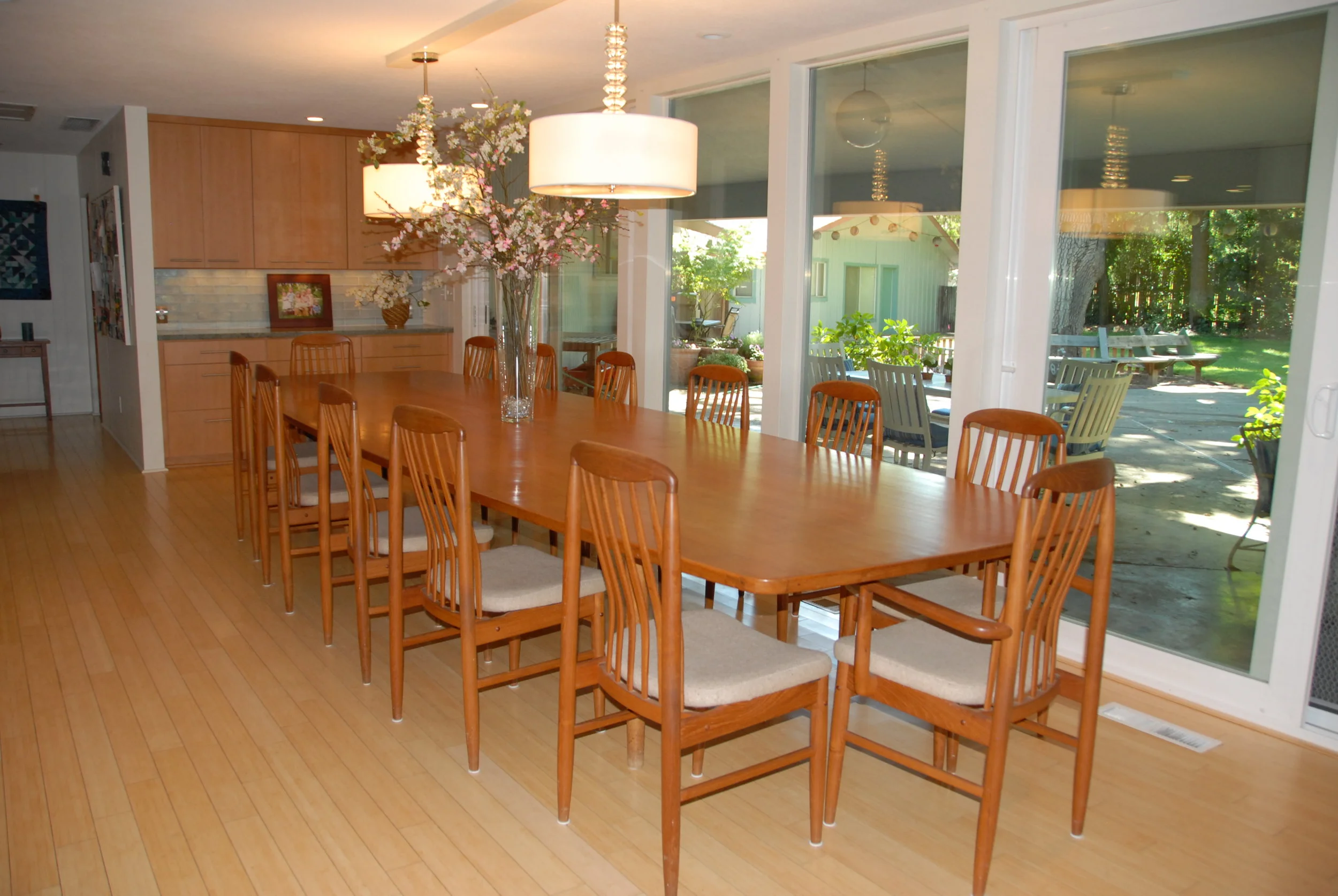 Dining Room Remodel Mid-Century Modern Design at Home in Chico, CA 1.JPG