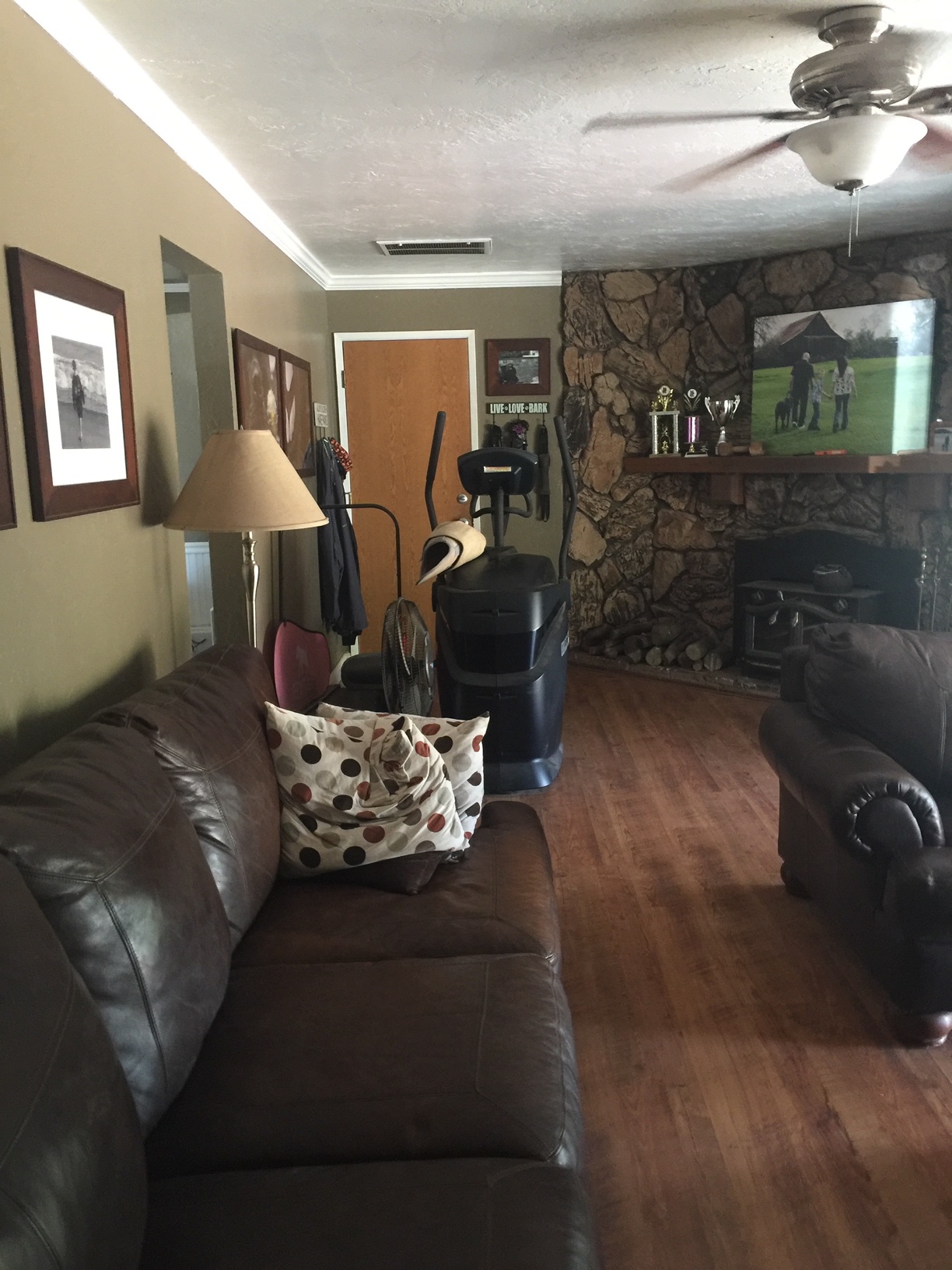 Family Room Before Remodel