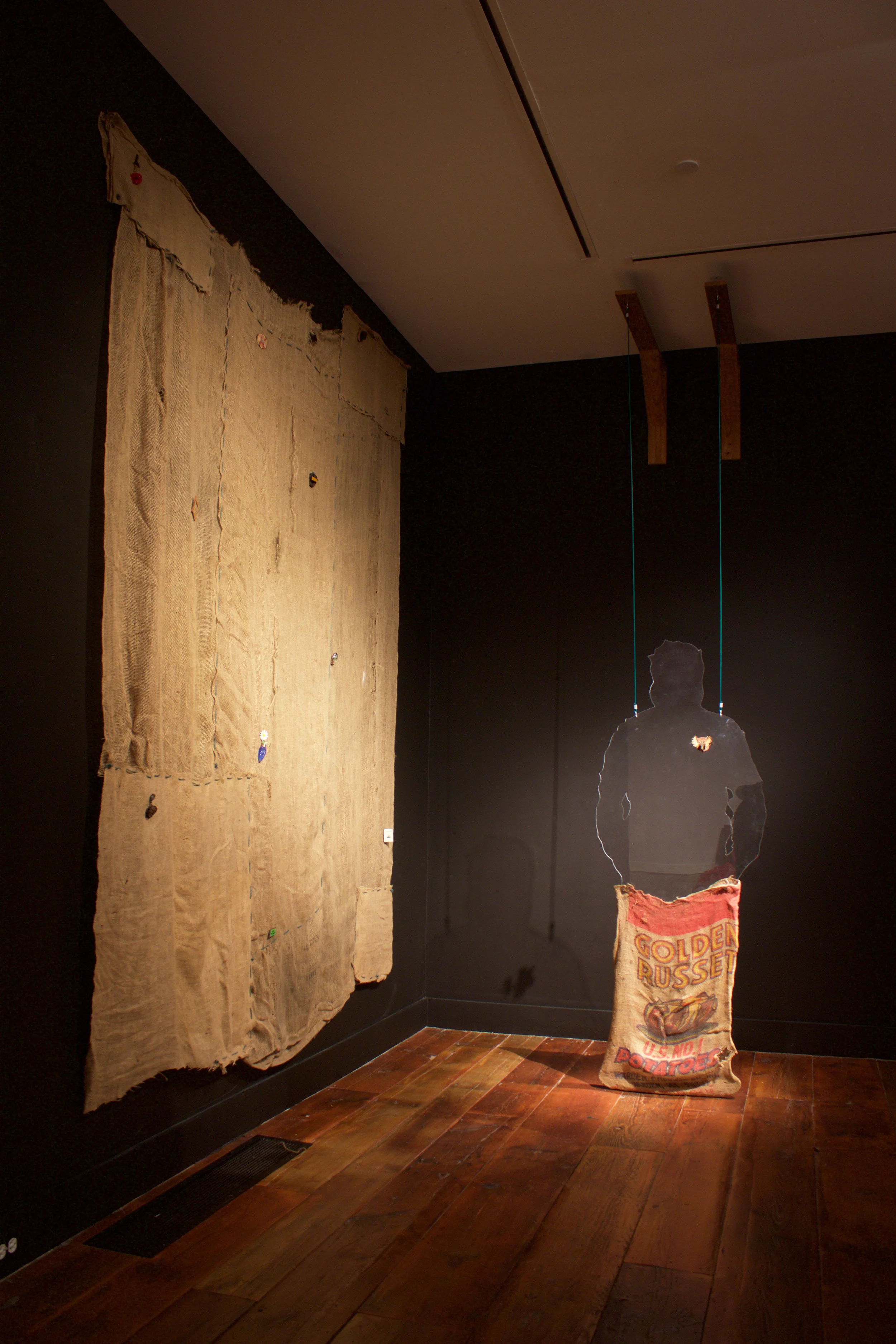 Installation shot from WCU MFA show at The Bascom: A Center for the Visual Arts. Highlands, NC.