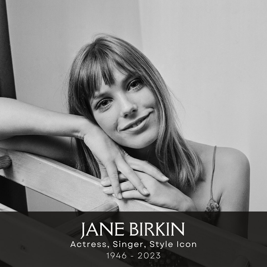 July 16 marks the passing of actress, singer, and style icon Jane Birkin.⁠
⁠
Jane Birkin had a prolific music and acting career but she may be best known in pop culture for being the inspiration for the coveted Birkin Bag from Herm&egrave;s.⁠
⁠
Jane 