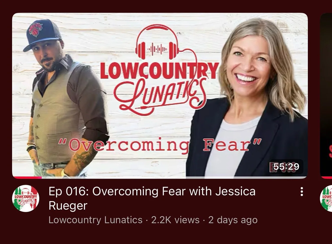I had such a wonderful time on @lowcountrylunatics podcast- thanks to all who have already tuned in.

Follow the link in bio to hear our conversation.

Thanks again Joe!

#faith #create #focus #unconventional #entrepreneur #lowcountry #jessicarueger 