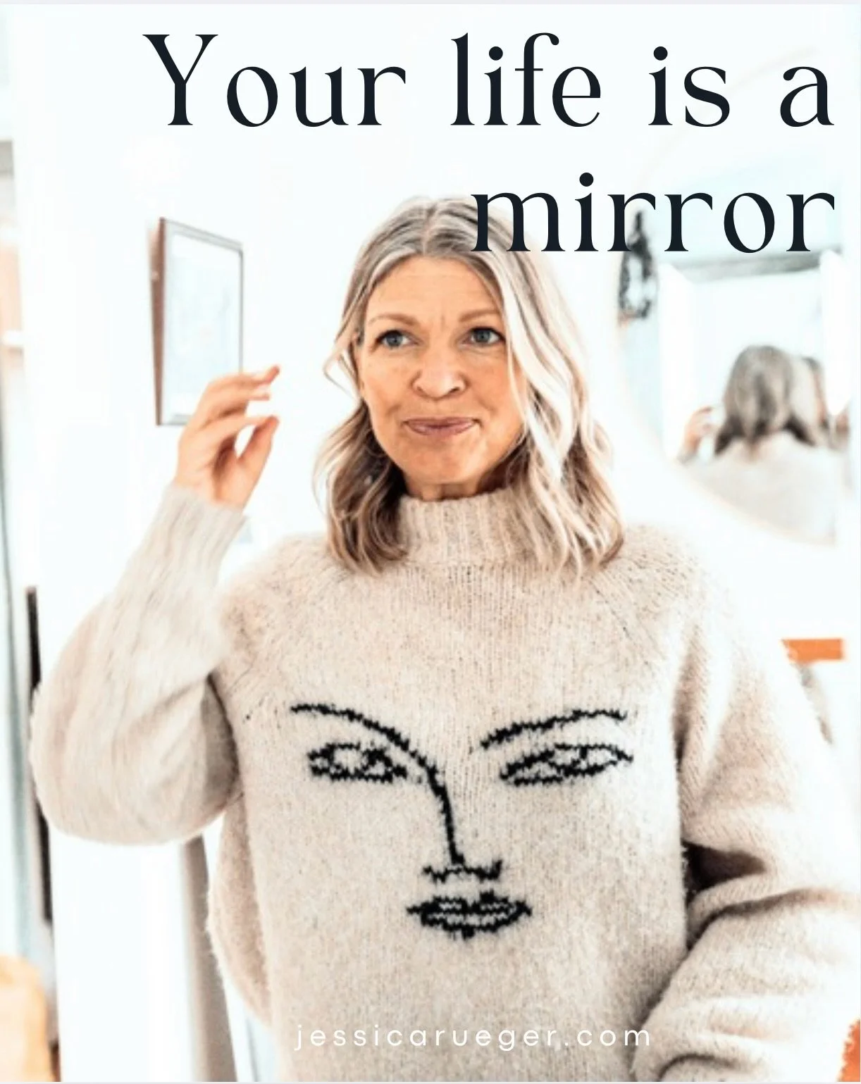 Your life is a mirror, showing where life force flowed freely
and where it waited.